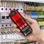 BSIDE Multimètre numérique intelligent A1 Testeur de tension de poche Testeur de tension 3 résultats Plage automatique Détecteur