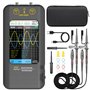 BSIDE Oscilloscope Numérique 2 canaux 50MHz Oscilloscope de poche Ecran tactile 3.98'' Oscilloscope Portable Générateur de Signa