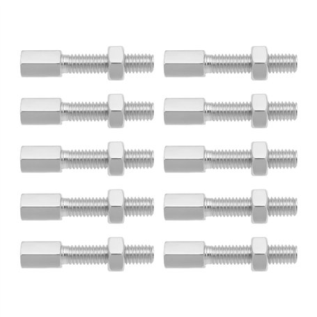 Be In Your Mind Lot de 10 vis de réglage du câble d'accélérateur M6 x 37