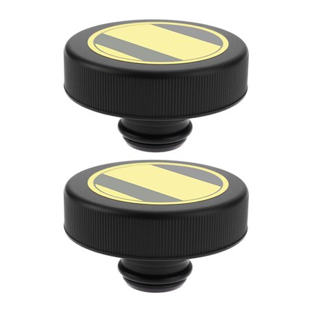 The Lord of the Tools Lot de 2 Bouchons de Réservoir de Liquide de Refroidissement pour Radiateur de Voiture 16475-51010 Compati