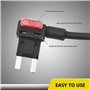Recoil 10 Pack 12V voiture Add-a-Circuit fusible Tap adaptateur ATO ATC lame porte-fusible avec 10pcs 20A fusibles (FT2-10)