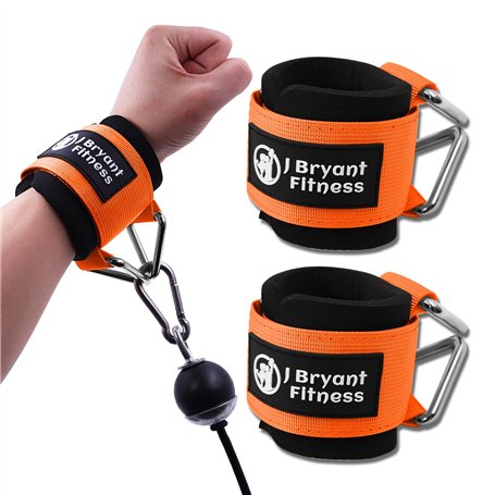 J Bryant Sangles de poignet rembourrées en néoprène avec crochet et boucle triangulaires réglables et poignets sécurisés pour ma