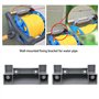 2pcs Support de Dévidoir de Tuyau d'eau Support de Montage Mural Tuyau d'eau Remplacement Support de Fixation de Tuyau de Stocka