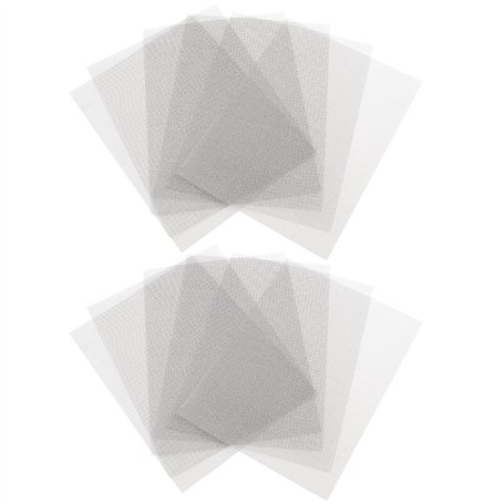 The Lord of The Tools Lot de 12 maillages de réparation de Pare-Chocs de Voiture en Acier Inoxydable pour réparation de Voiture