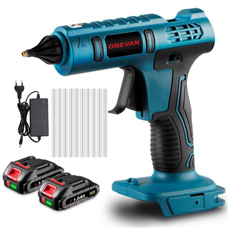 ONEVAN pistolet à colle sans fil