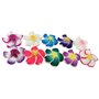 Lot de 50 Perles en Argile Polymère de 35 mm - Couleurs Mélangées, Florales, Hawaïennes Lei Plumeria Faites à la Main - Accessoi