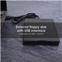 5 Pouces Lecteur de Disquette Disque de Lecteur de Disquette Externe USB Ultra-Minc