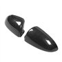 Tbest Coque de Rétroviseur de Voiture, Boîtier de Rétroviseur Extérieur en Fibre de Carbone pour Rétroviseur Latéral de Porte de