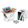 Carton renforcé pour vinyles Blanc