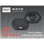 'Excalibur x572 2 Voies Haut-parleurs Audio 13 x 18 cm/6 x 9, 450 W Paire de Prix pour de Nombreux Ford, Mazda ou Fiat véhicules
