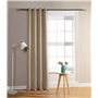 HOMEROKK Rideau Occultant 100% Polyester (Beige