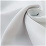 HOMEROKK Rideau Occultant 100% Polyester (Blanc, 140 X 260 cm)
