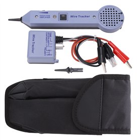 Jeanoko Kit de Testeur de Traçage de Câble Réseau Amplificateur à Induction Audio Réglable Détecteur de Toner de Câble Générateu