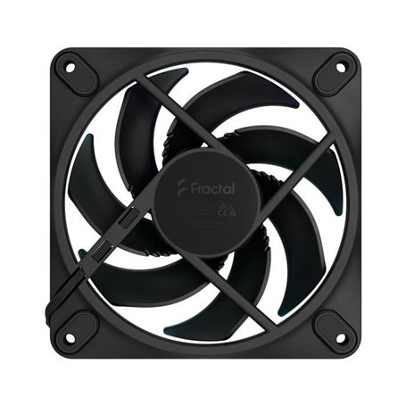 Ventilateur PC - FRACTAL DESIGN - Momentum 12 RGB - FDB - Anneau lumineux ARGB Gen 2 - Contrôle PWM - Noir