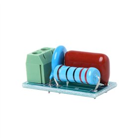 Lot de 30 vis Torx en métal pour toiture - 4,8 x 35 mm - Vis autoforeuses peintes avec rondelles EPDM - Vis à tôle (30, marron c