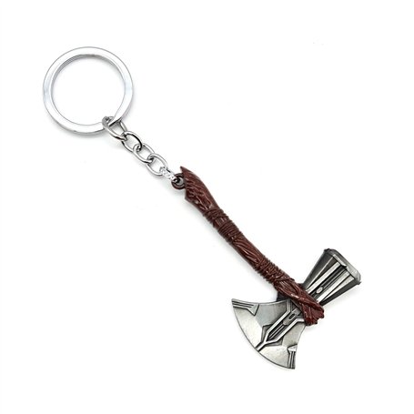 LizMatech Stormbreaker Porte-clés avec hache de Thor et pas marteau Mjolnir