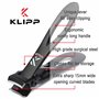 KLIPP Coupe-ongles d'orteils pour ongles épais – Coupe-ongles d'orteils à long manche pour ongles épais pour personnes âgées, co