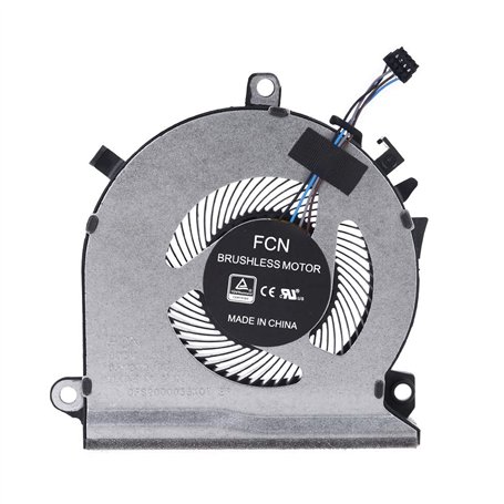 Buwei Nouveau Ventilateur de Refroidissement du processeur pour Ordinateur Portable pour 5 Jeux 15-EC 15-EC0016ax 15-EC0075ax L7