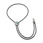 MONOJLY Cravate Bolo Western Cowboy Turquoise Américaine Native pour Homme