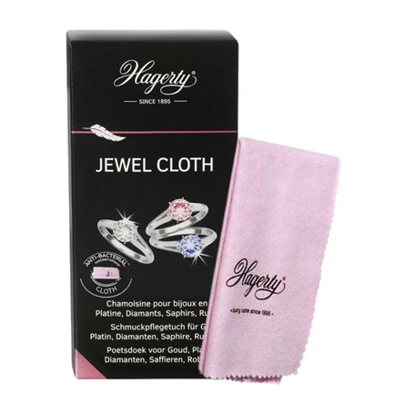 Hagerty Jewel Cloth Chiffon de nettoyage pour les pierres précieuses