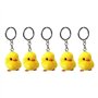 Kodbww Lot de 5 porte-clés en forme de canard jaune pour clés