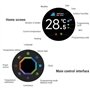 Thermostat Nest, Thermostat Intelligent pour la Maison – Thermostat WiFi Programmable – Neige, Thermomètre Bluetooth avec écran 