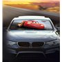 Disney Cars Pare-soleil avant pour pare-brise de voiture Cars McQueen 130 x 70 cm