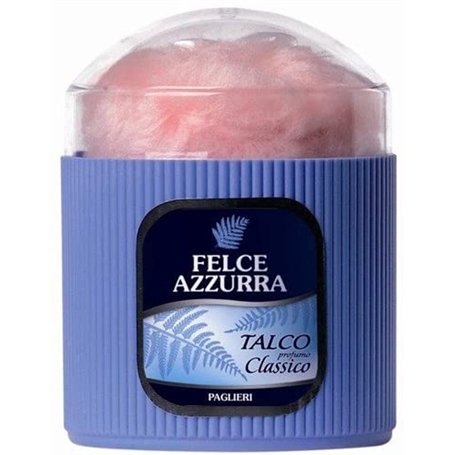 Felce Azzurra - Talc classique en pot de 250 g + duvet