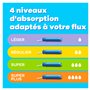 Tampax Compak Pearl, Super Plus, 72 Tampons Avec Applicateur, Flux Abondants, Format Eco, Triple Confort avec Applicateur doux, 