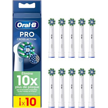 Oral-B Pro Cross Action Brossettes pour Brosse à Dents