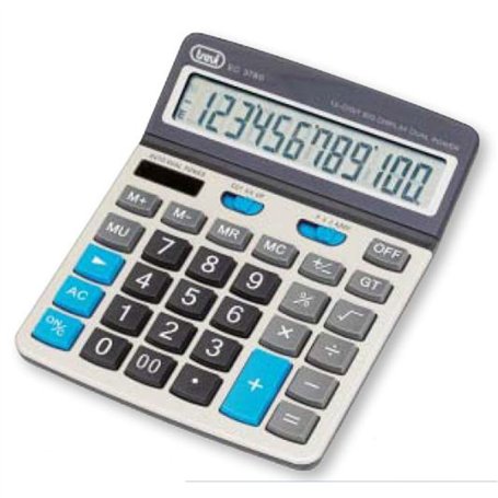 Calculatrice Trevi EC 3780 Gris