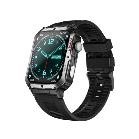 Montre intelligente Trevi T-FIT 500 S Noir Argenté 2