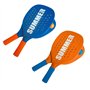 Paire de raquettes de plage de tennis avec balle souple pour jeu en plein air, mer, plage et jardin, idéal pour enfants et adult
