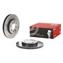 Brembo 09.8616.11 - Disque du Frein Avant avec revêtement anti-corrosion UV - Jeu de 2 disques