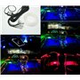Accessoires Voiture, LUMIÈRES LED POUR VOITURE AVEC COMMANDE APPLICATION EN FIBRE OPTIQUE, LUMIÈRES LED 6 MÈTRES RGB AVEC COMMAN