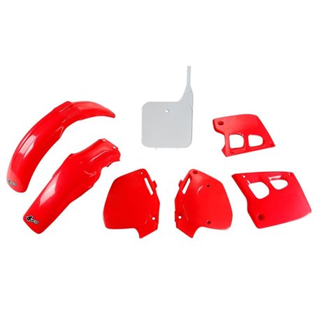 UFO Set Plastique Carénage Honda Cr 125 1991-1992 / Cr 250 1990-1991 Replica 1992 Motocross