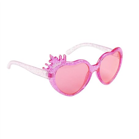 CARTOON Lunettes de soleil enfant Princesses Disney Protection UV Lunettes en forme de coeur