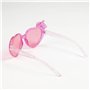 CARTOON Lunettes de soleil enfant Princesses Disney Protection UV Lunettes en forme de coeur, rose