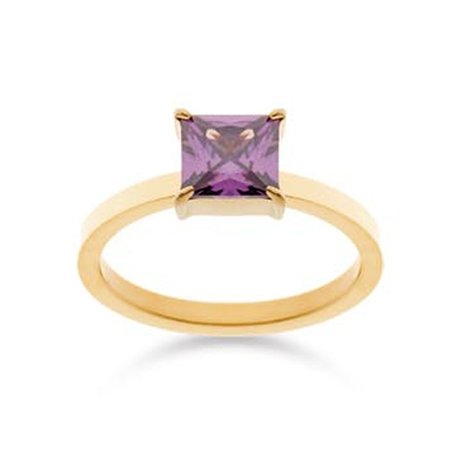 Bague Femme LIU JO LJ2436M12 12 Doré Violet