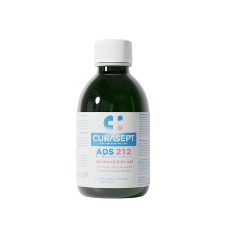 CURASEPT – Bain de bouche ADS 212 200ml (Système Anti-Coloration – Chlorhexidine 0