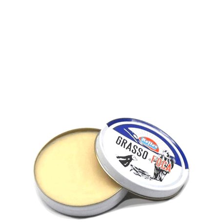 Graisse de phoque en boîte pour cuir 50 ml impermebilizza – Brillant – anti-grisonnement