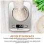 Techmade - Balance de Cuisine Numérique | Précision jusqu'à 5000g | Écran LED Clair | Connectée à Appli Nutrition | Comptage Nut
