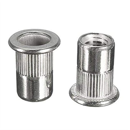 Alamor 50Pcs M6 Filetage Ecrou Rivet Rivnut Insert Serti 304 INOX