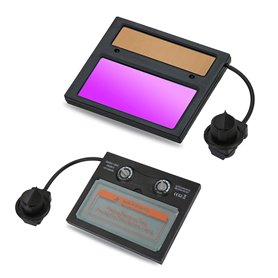 Casque de soudage de panneau solaire remplacer la lentille