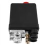 Pressostat de compresseur d'air de qualité Lefoo 90-120 PSI 4 ports avec échappement