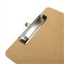 Grafoplás 1550649. Presse-papiers avec pince, A4, bois, coins arrondis
