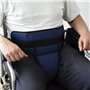 Ortones - Ceinture de Maintien et de Sécurité Pelvienne pour Fauteuil Roulant - Rembourrée et Réglable – Harnais Périnéal pour u