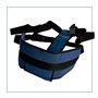 Ortones - Ceinture de Maintien et de Sécurité Pelvienne pour Fauteuil Roulant - Rembourrée et Réglable – Harnais Périnéal pour u
