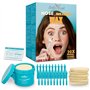 Belle Azul Nose Hair Wax - Cire Nez pour Homme et Femme 120 g -Kit d'épilation du Nez à la Cire d’Abeille Bio- Cire d'épilation 