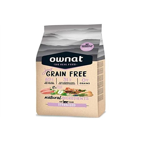 Ownat Aliment Sec pour Chats stérilisés – 3 kg